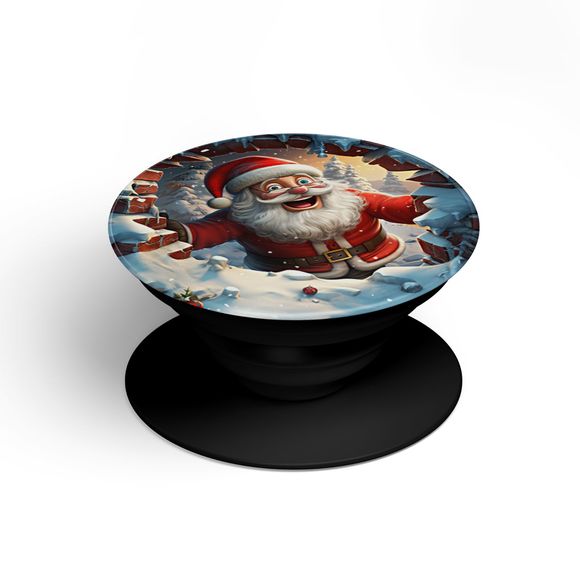 PopSockets Santa Claus Christmas Xmas for Phone Women Swappable Base PopGrip - Picture 7 of 13